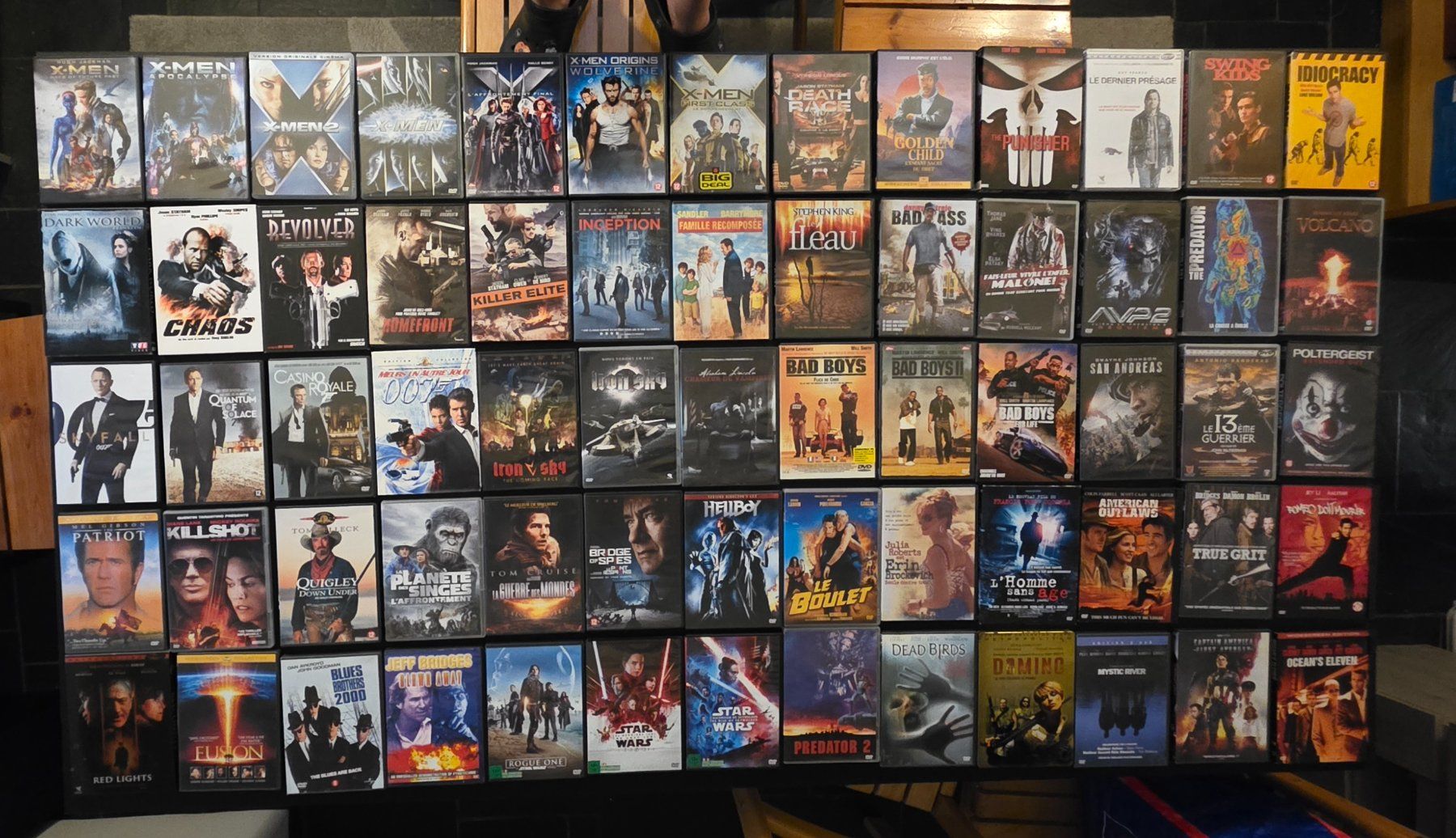 Alle DVDs: Lot de 737 DVDs + 16 BLU RAYs – Gebraucht aus Cheyres von Saby20 2