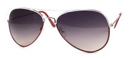 Bicolor Aviator Sonnenbrille Pilotenbrille SAV85-WTRD