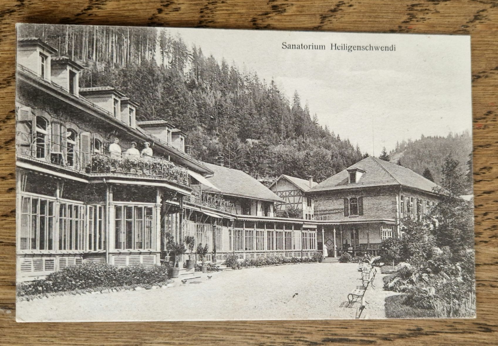 Cartoline postali: Sanatorium Heiligenschwendi 1909 – Usato da Ebikon venduto da Donar50