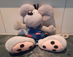 Diddl Stoffmaus ca. 35 cm gross aus den 90er Jahren