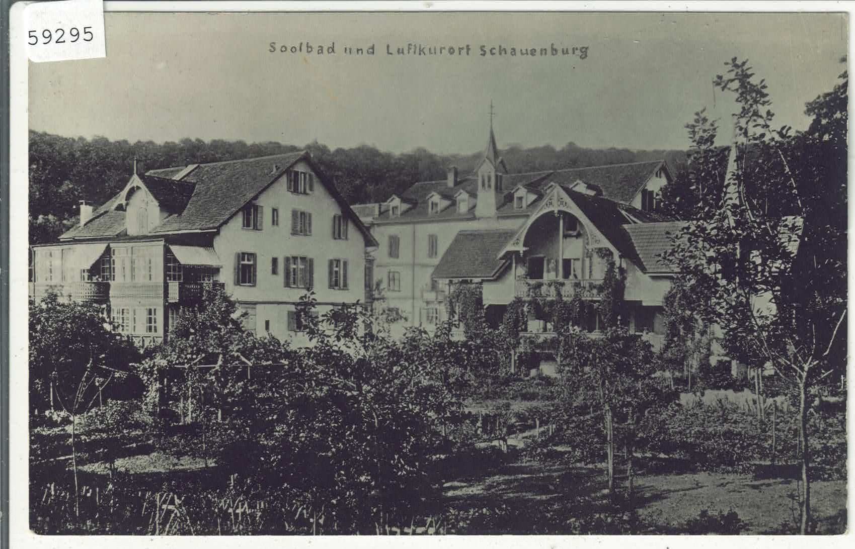 Ansichtskarten: Soolbad und Luftkurort Schauenburg – Gebraucht aus Ettingen von Kartenplanet