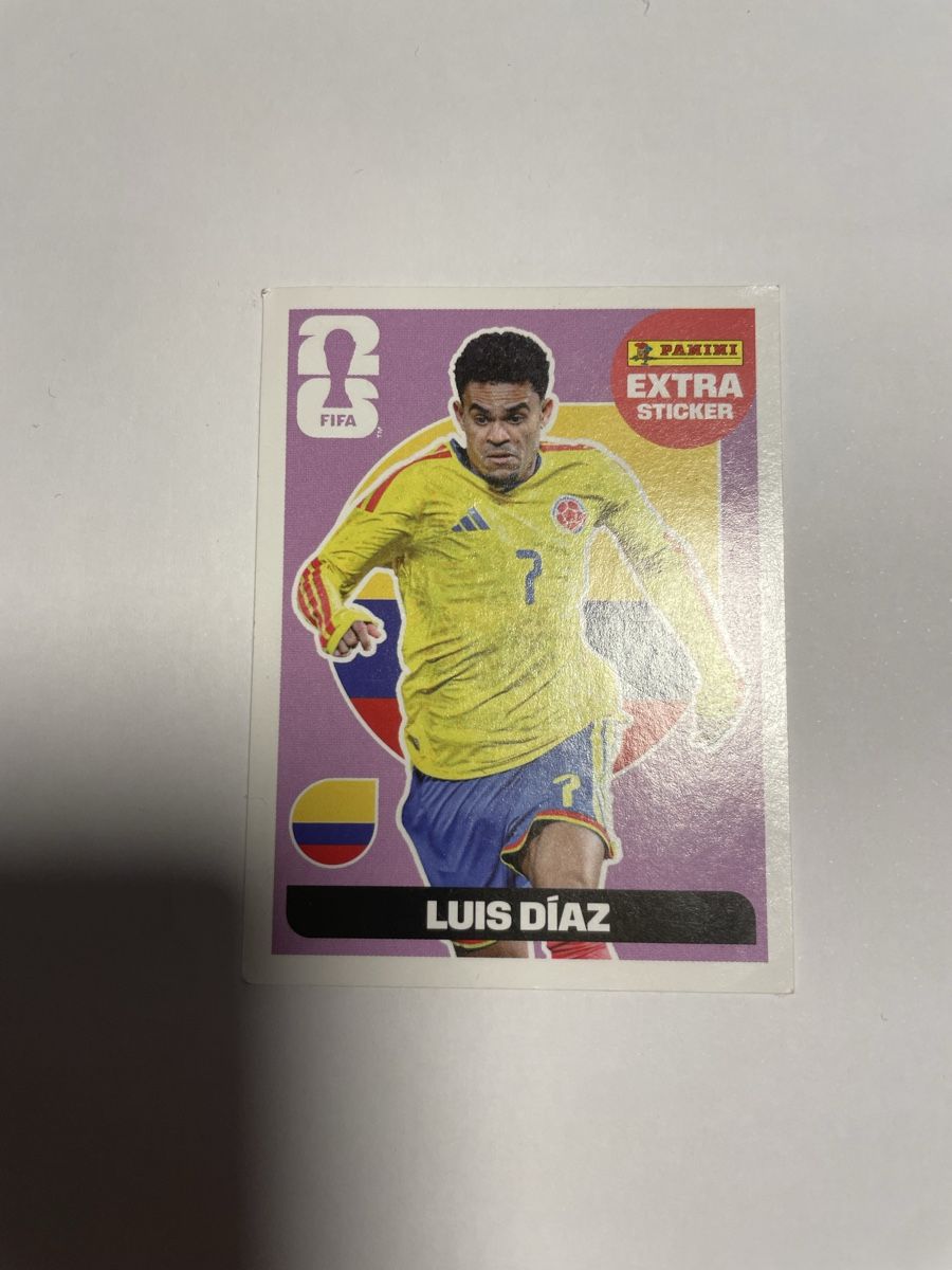 Panini Carte collezionabili: Panini Extra Sticker Luis Diaz – Nuovo (secondo la descrizione) da Baar venduto da Mdor