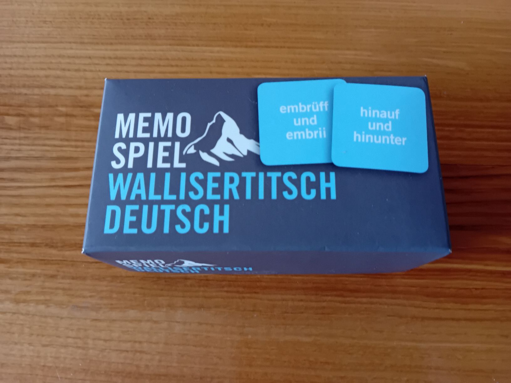 Giochi: Wallisertitsch Memo Spiel – Nuovo e nell'imballaggio originale da St. Ursen venduto da Su_Vo-Bi