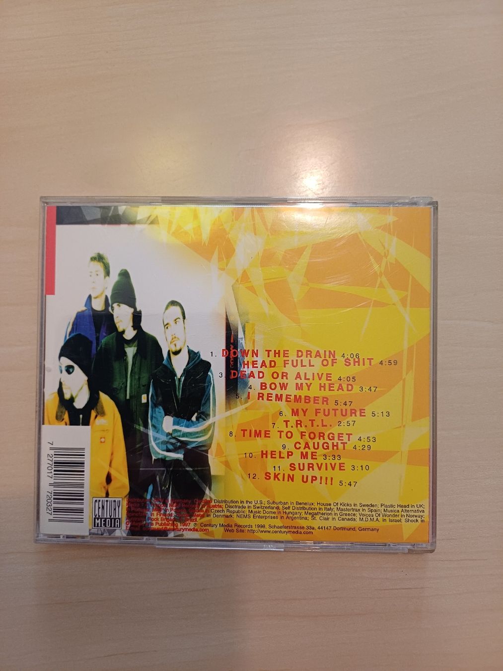 CD: Gurd - down the drain CD – Usato da Morbio Inferiore venduto da supermammuth 2