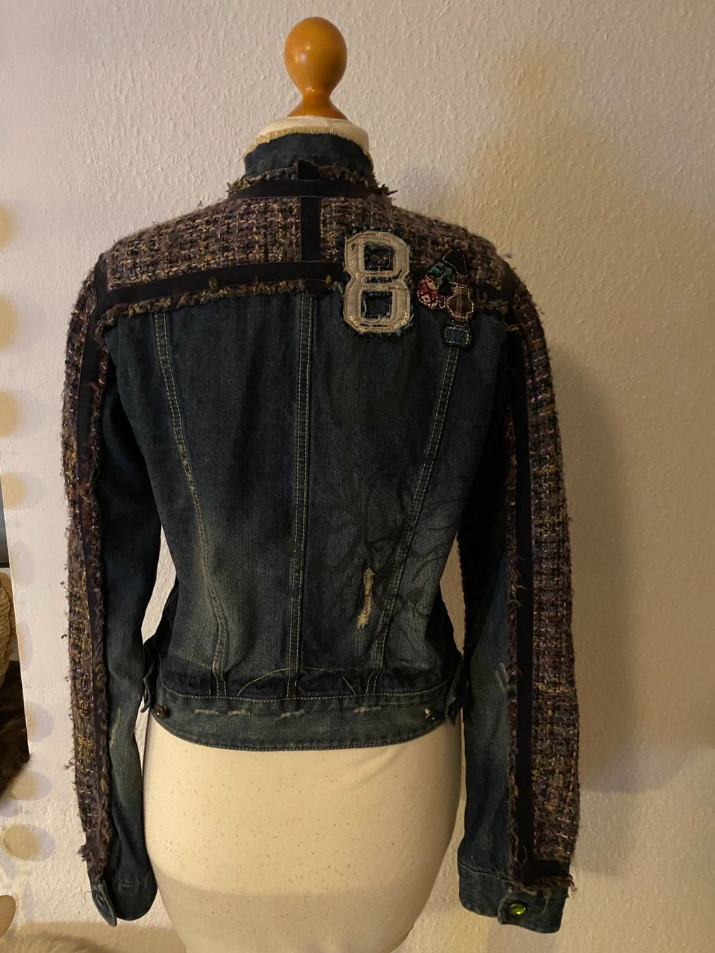 Desigual Giacche: Original Desigual extravagante Jacke Gr. M – Usato da Stetten SH venduto da bijoux18