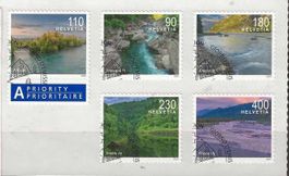 M1856 - Paysages fluviaux suisses 1er jour