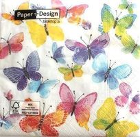 Serviette flying colours 25x25 (1138) 2Stk.