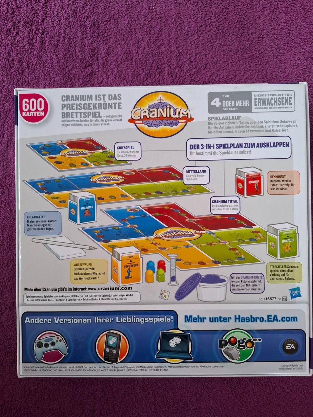 Hasbro Giochi: Spiel - Cranium von Hasbro – Usato da Müllheim Dorf venduto da Seeeule01 7