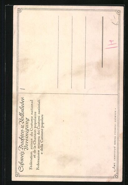 Cartoline postali: Kern, Hallerbraut in Trachtenkleidung – Usato da Berlin venduto da bartko-reher 1
