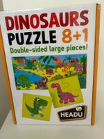 NEU: 9 Dinosaurier Puzzles von Headu, 2+ Jahre