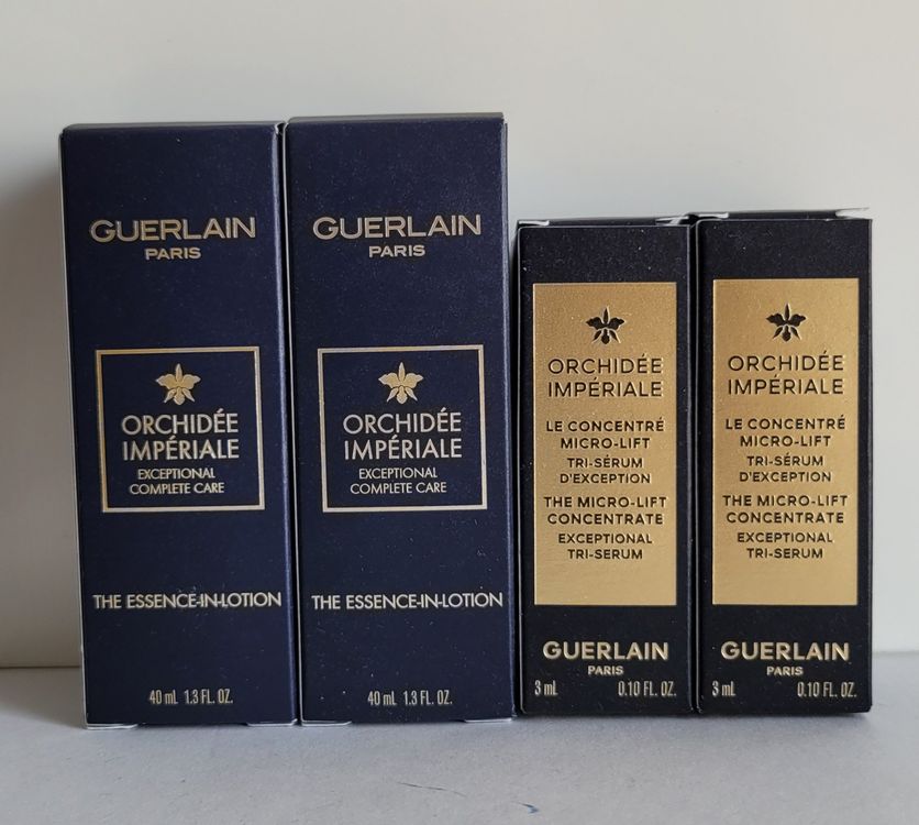 Guerlain Orchidée Impériale Mini Gesichtspflege Set Damen (Neu (gemäss ...