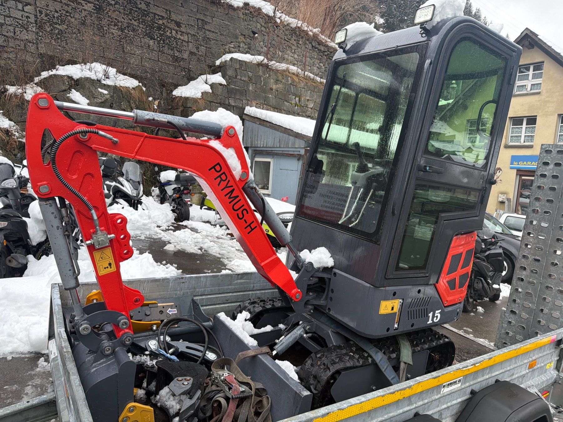 Escavatori: MINI BAGGER TL18 MIT KUBOTA MOTOR NEU – Usato da Meien venduto da GSXR997