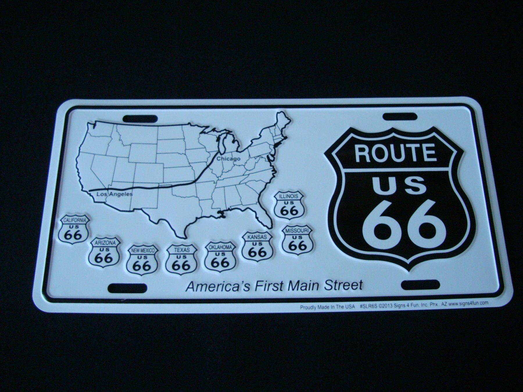 Schilder: ROUTE 66 – Gebraucht aus Scherz von 5246