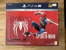 Playstation 4 Pro 1TB Limited Edition Spider-Man Rot!