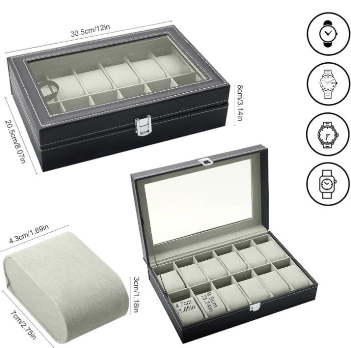 Uhrenboxen: Uhrenbox mit 12 Fächern – Neu und originalverpackt aus Geneve von Titi2008 3