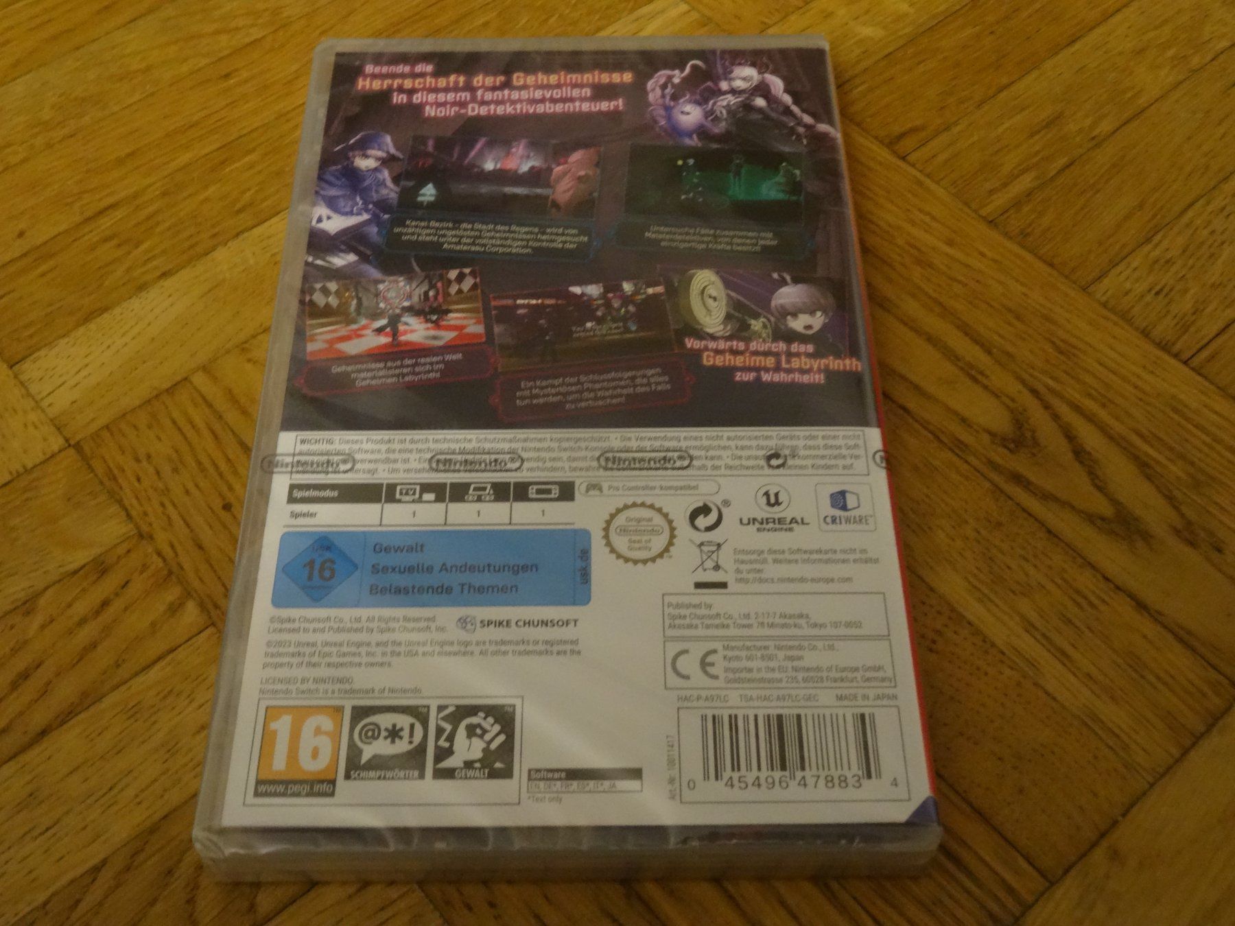 Nintendo Giochi: Master Detective Archives - Rain Code SWITCH NEUWARE – Usato da Olten venduto da Disc-Ausverkauf 1