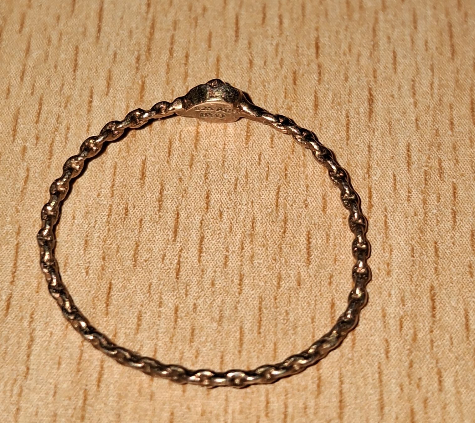 Anelli: Silber 925 Finger-Ring/ Durchmesser ca. 18 mm – Usato da Bern venduto da chuderluri01