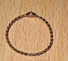 Silber 925 Finger-Ring/ Durchmesser ca. 18 mm