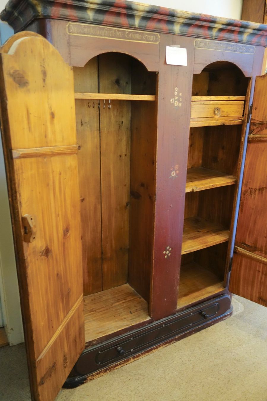 Schränke: Antiker Bauernschrank anno 1823 – Gebraucht aus Biel/Bienne von Rothar 1