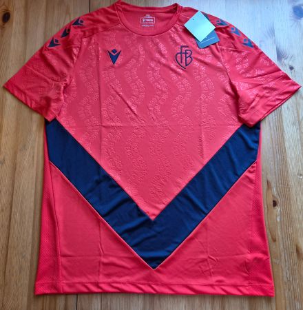 FC Basel Trainingsshirt Macron NEU Grösse XXL FCB Trikot