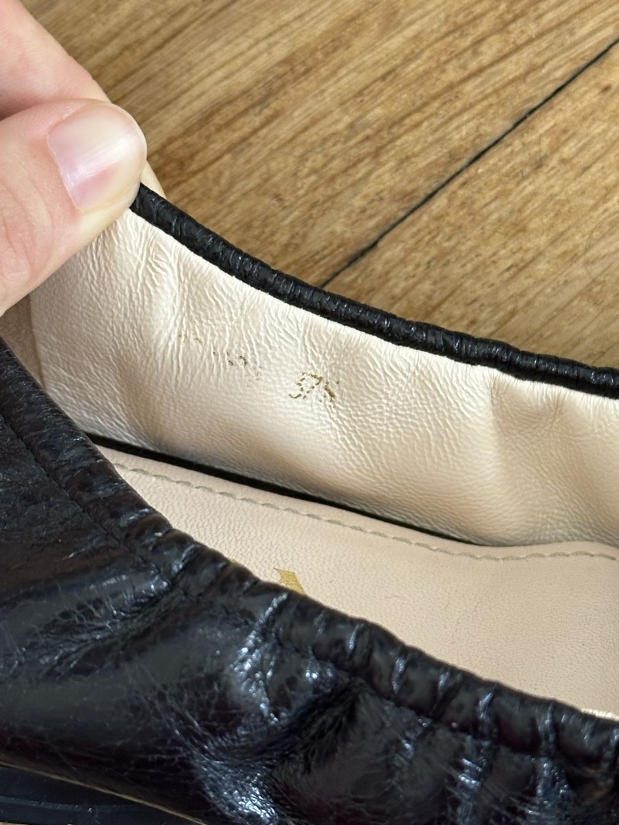 Prada Chaussures femmes: Prada ballerina black 37.5 – D'occasion à Zürich par Gogomargo 1