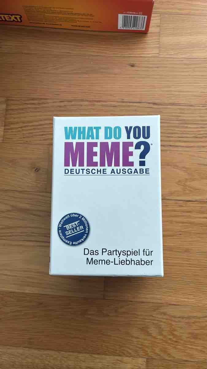 Spiele: Gesellschaftsspiel What Do You Meme – Gebraucht aus Altstätten SG von palmela.31