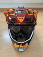 Motocross Helm Fox V3 Grösse S mit Tasche gebraucht