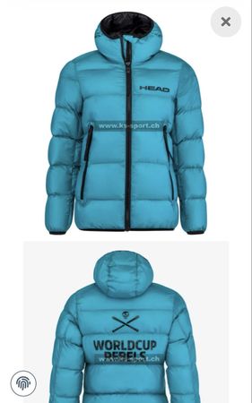 Head Skijacke Damen Worldcup Rebels petrol Grösse 36