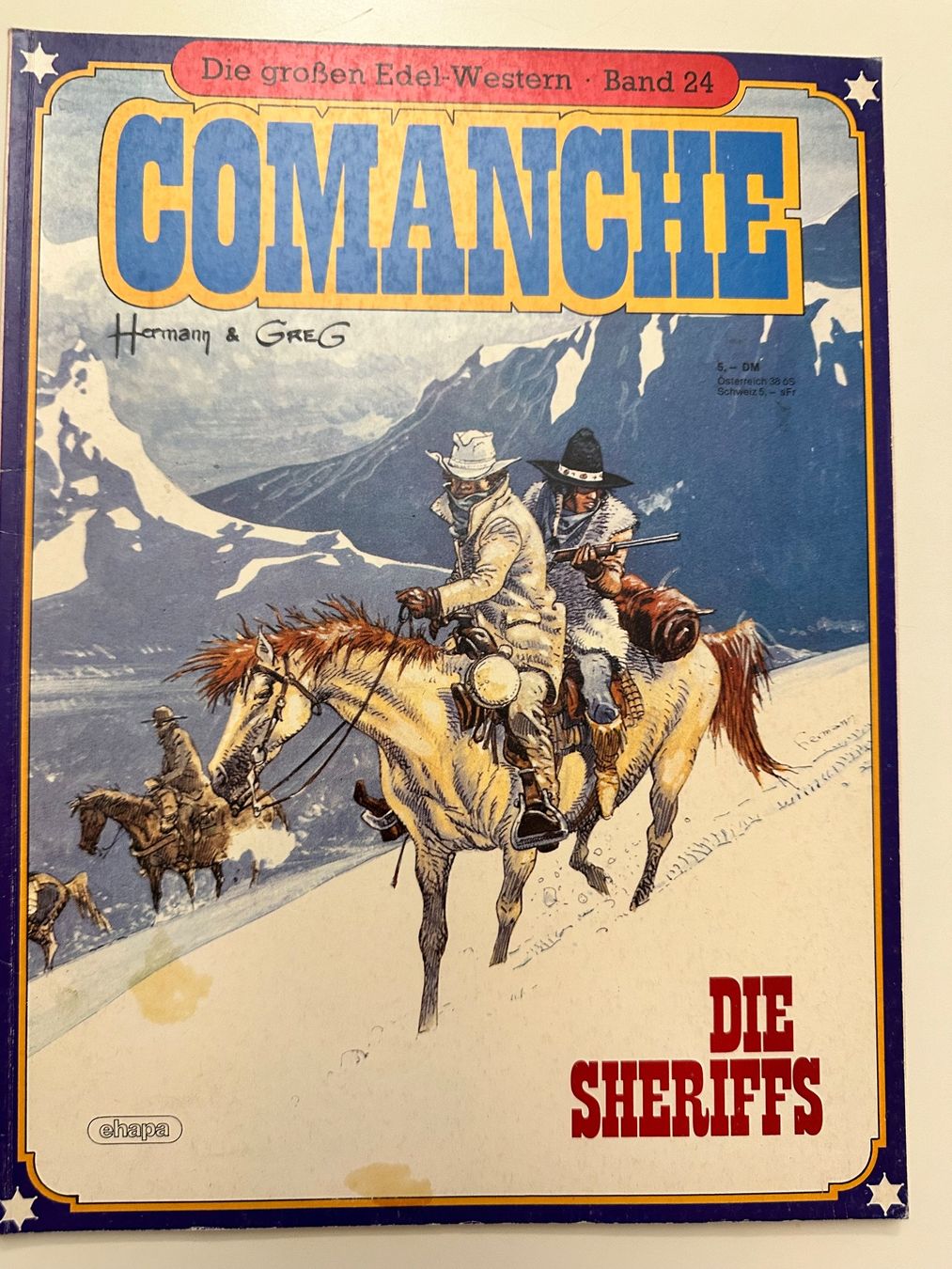 Fumetti: Die grossen Edel-Western Band 24 Comanche – Usato da Münsingen venduto da Ganjam