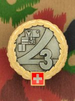 Béretemblem Territorialregion 3 Goldkranz, neu