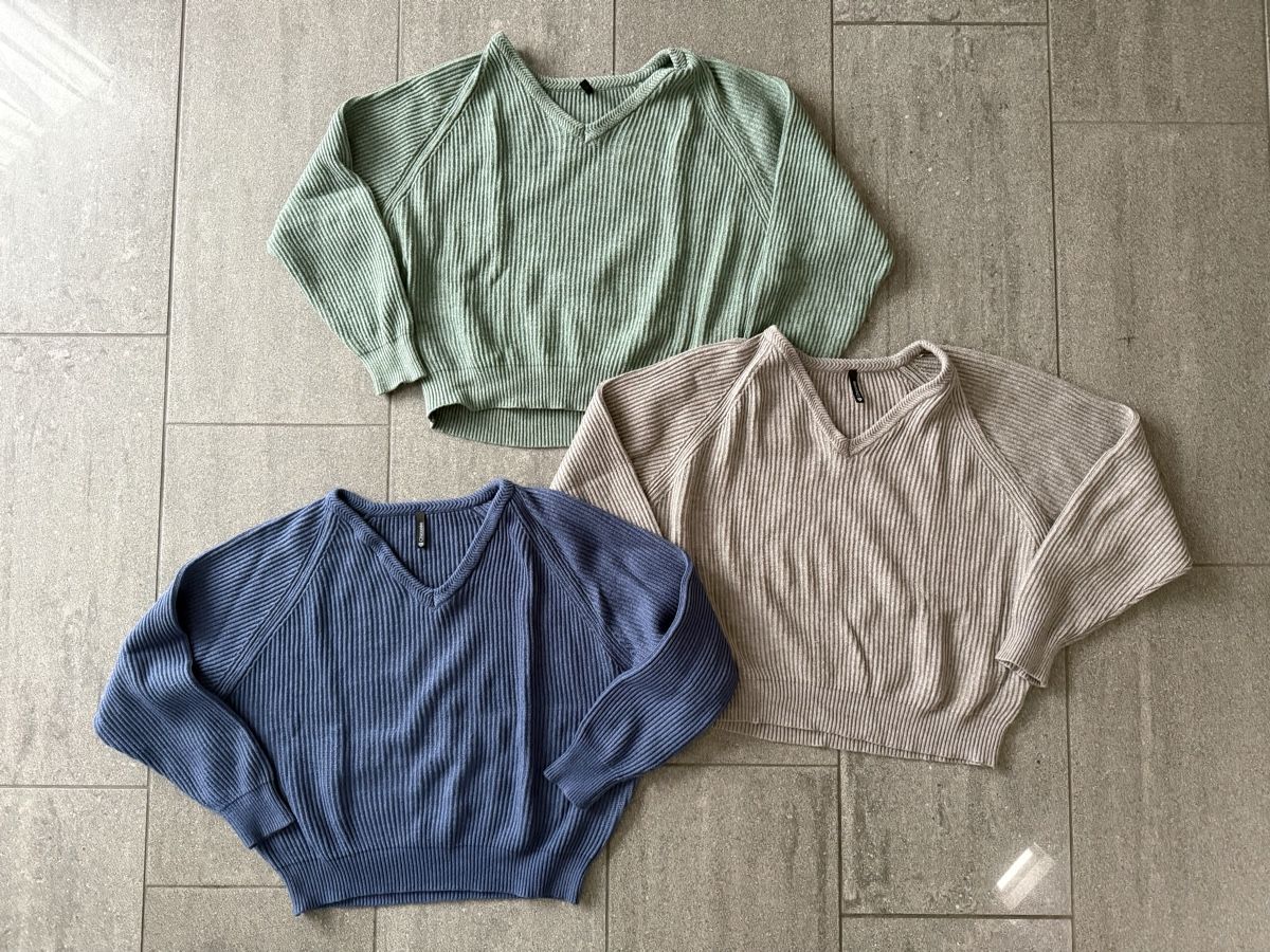 Lotti di vestiti: Pullover, 3er Set, guter Zustand, Grösse L – Usato da Muri AG venduto da Hawaiiandream