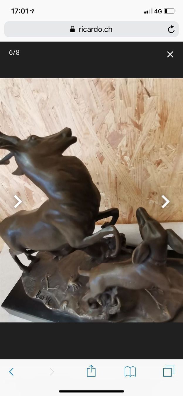 Sculptures & Statues: Barye Bronze – D'occasion à Cham par Chramschopf 2