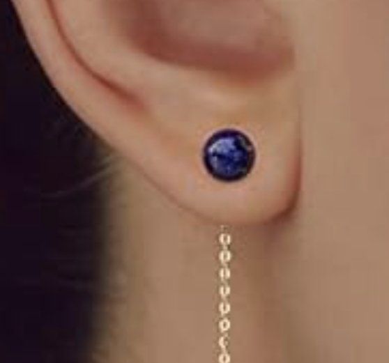 Orecchini pendenti & Orecchini a lobo: Ohrringe Gold Lapislazuli – Nuovo e nell'imballaggio originale da Hemmental venduto da Fantasie1 1