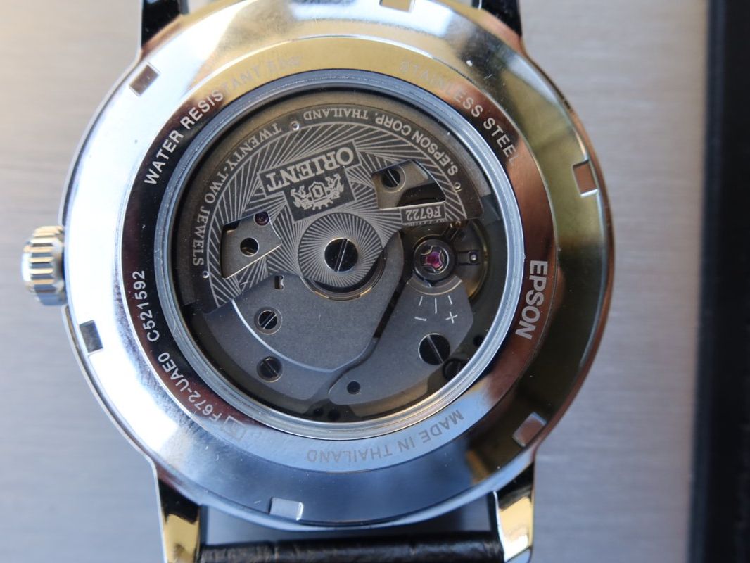 Orient Orologi: Schwarze Orient Automatikuhr – Nuovo (secondo la descrizione) da Rain venduto da mutsch1 2