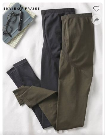2 Maternity Leggings von Vertbaudet, Grösse 36/38