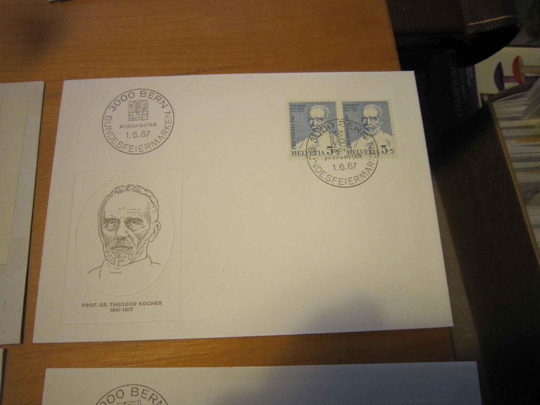 Tutti i francobolli: PP 1967 Briefe Theodor Kocher – Usato da Gordola venduto da Polentaefung 7
