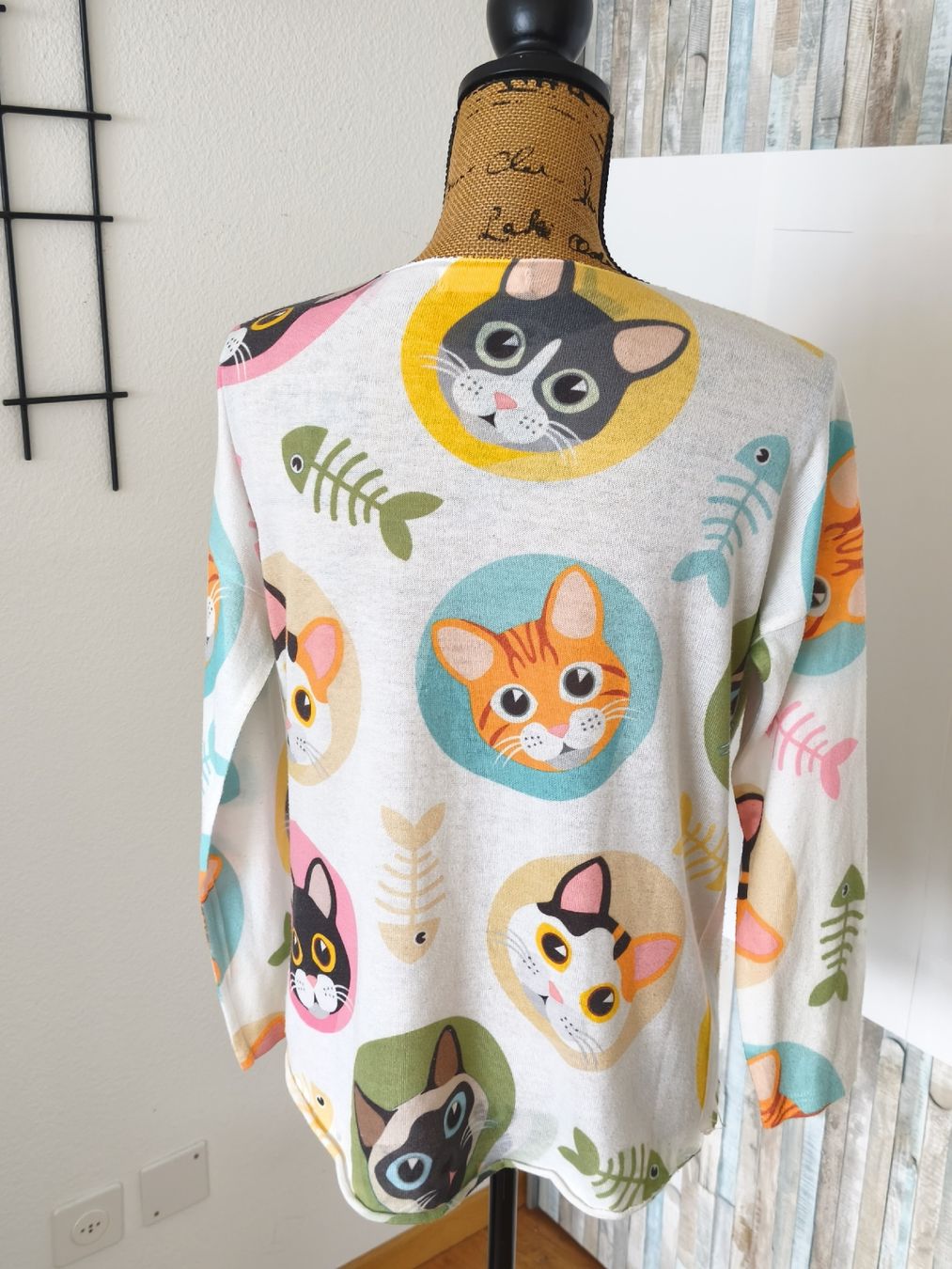 Maglioni & Felpe: Sa' Sa Pullover mit Katzenmuster, Grösse S, Top Zustand! – Usato da KRIENS venduto da Franzy_Blond10 2