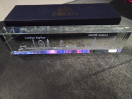 Cristal souvenir Londres, parfait état dans sa boîte