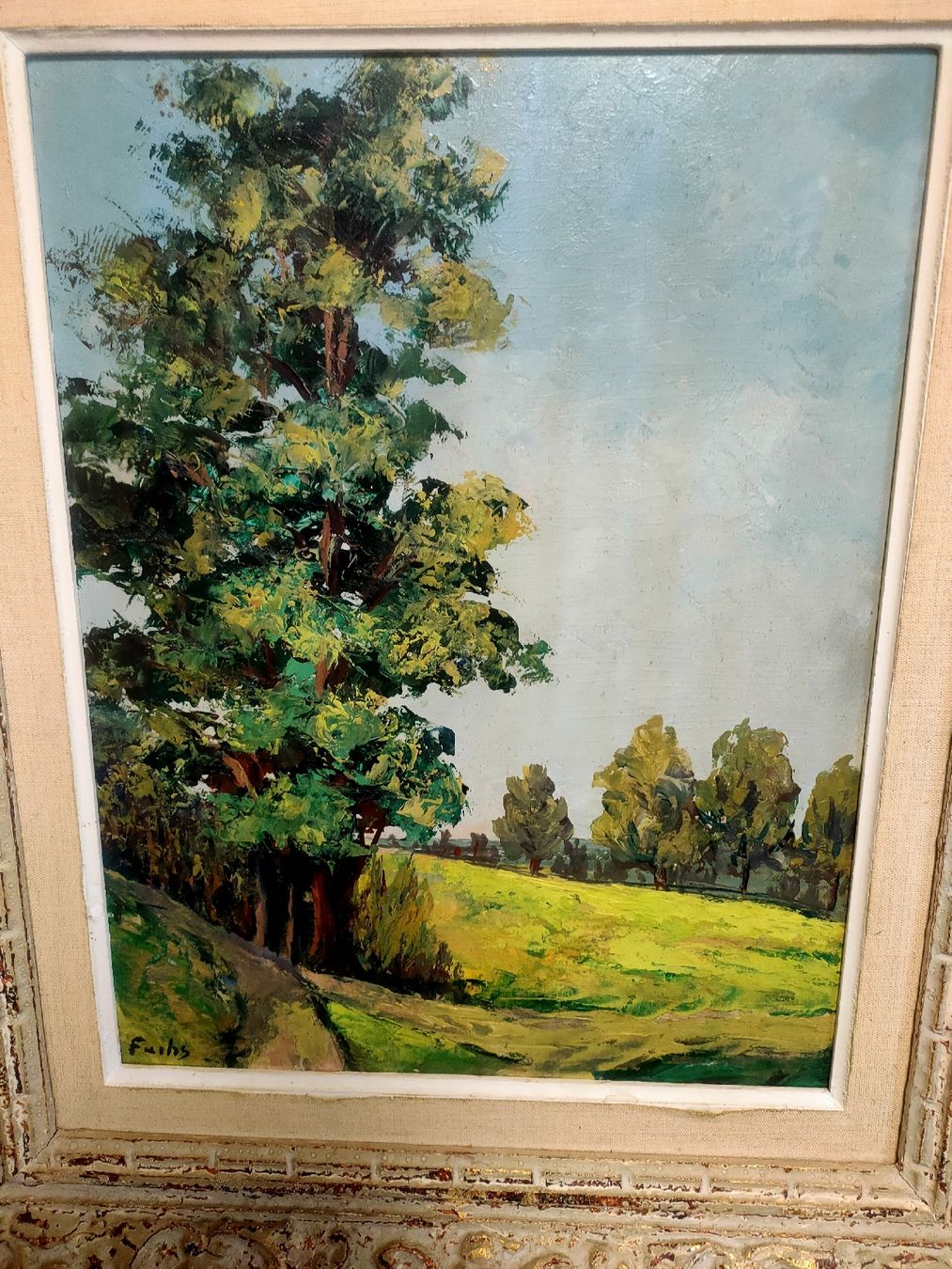 Tableaux: Ölbild Landschaft – D'occasion à Sitterdorf par malanca02 1