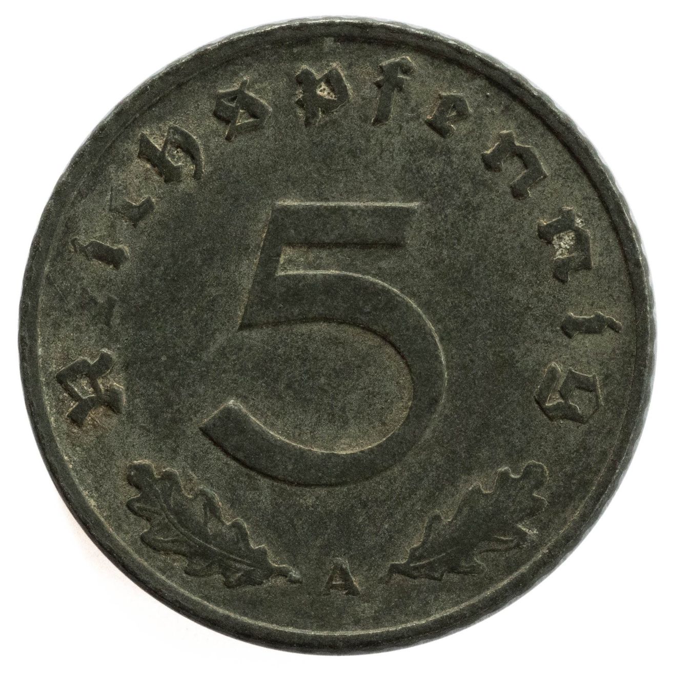 Tutti le monete: Deutschland - 5 Reichspfennig - 1941 - A – Usato da Rotkreuz venduto da num_6343
