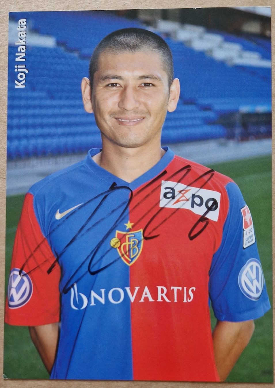 Autographes: Koji Nakata - FC Basel 2008 – D'occasion à Menziken par Autogramme
