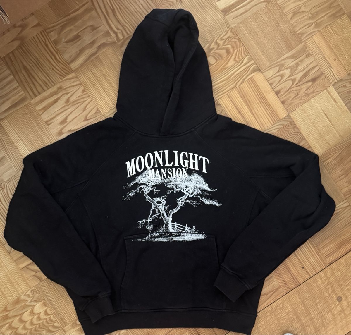 Maglioni & Felpe: Moonlight Mansion Black Pullover Hoodie - Size Medium – Usato da Aarau venduto da Thilo1974