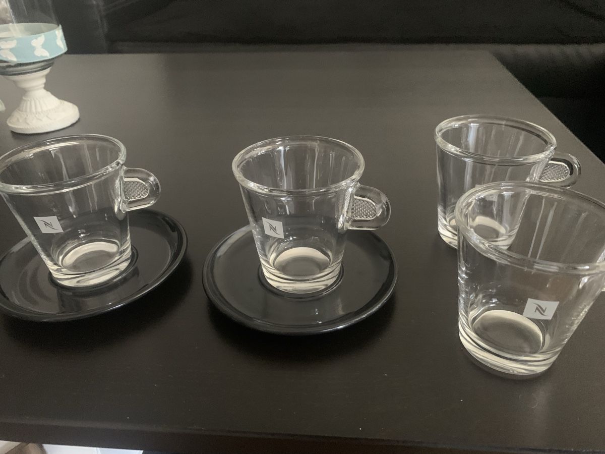 Nespresso Tazze: Nespresso Kaffeetassen aus Glas – Usato da Emmen venduto da Bgucci_girl