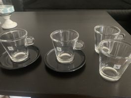 Nespresso Kaffeetassen aus Glas