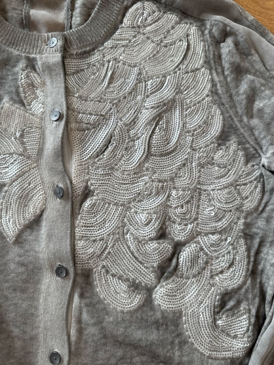 Giacche: Gustav Strickjacke, grau, Grau, Gr. 42 – Usato da Urswil venduto da LMT89 1