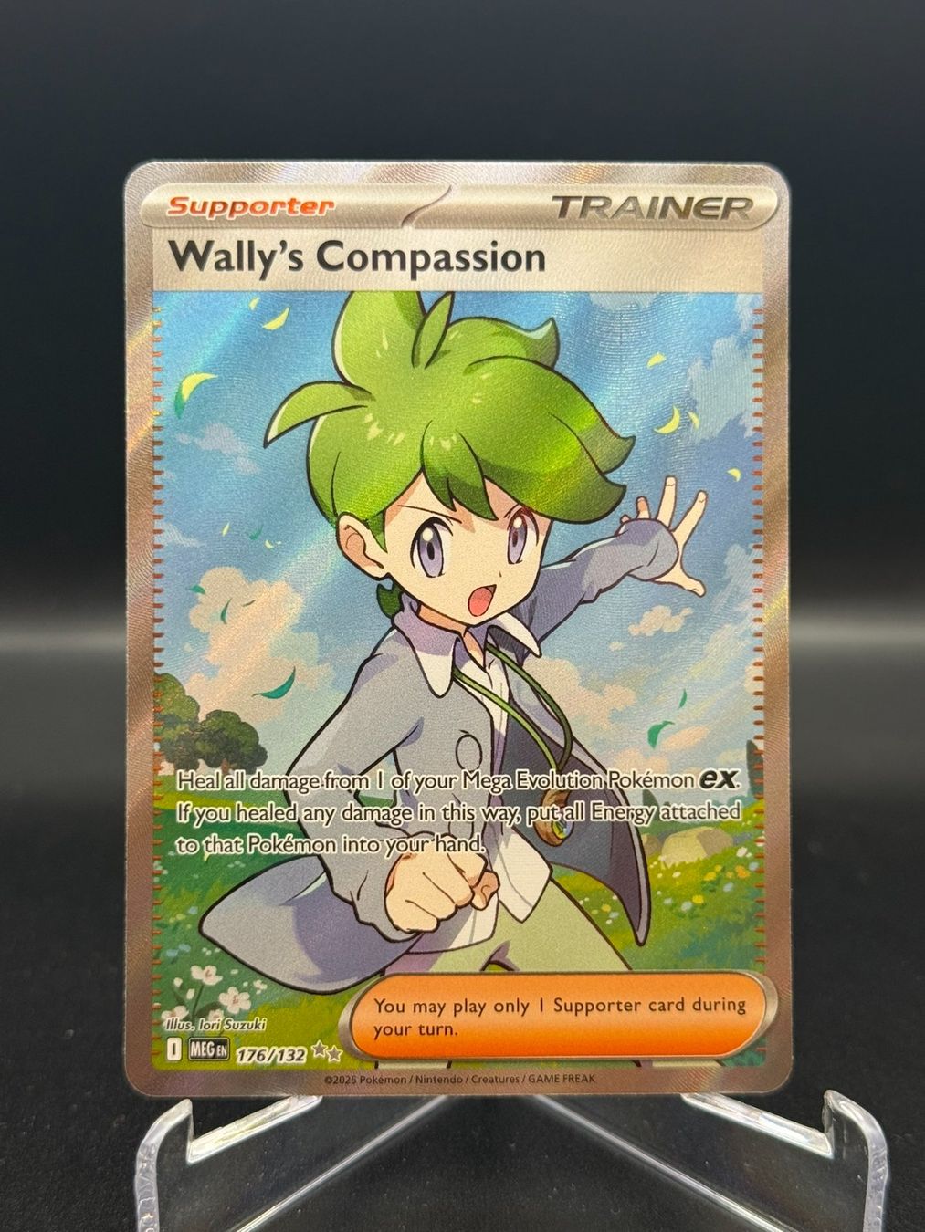 Pokémon Sammelbilder & Trading cards: Wally's Compassion (MEG 176) – Gebraucht aus Birmensdorf ZH von SnorlaxMail