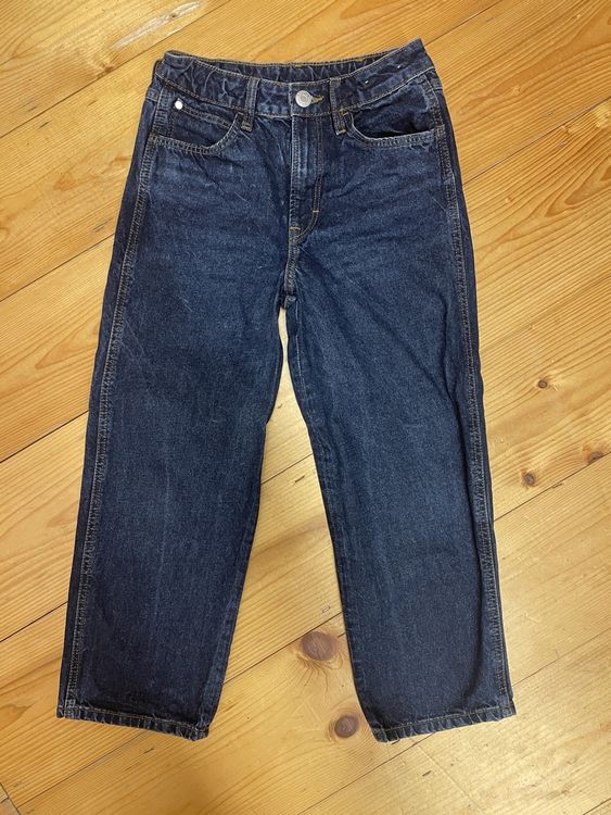 Baggy Jeans Jungs - Straight Fit Stretch Hose Mit Cargo Taschen