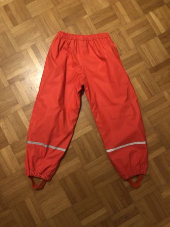 Regenhose gefüttert Größe 110/116