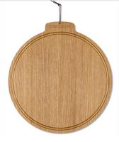 Dutchdeluxes Schneidebrett Eiche Mond, Ø 28 cm