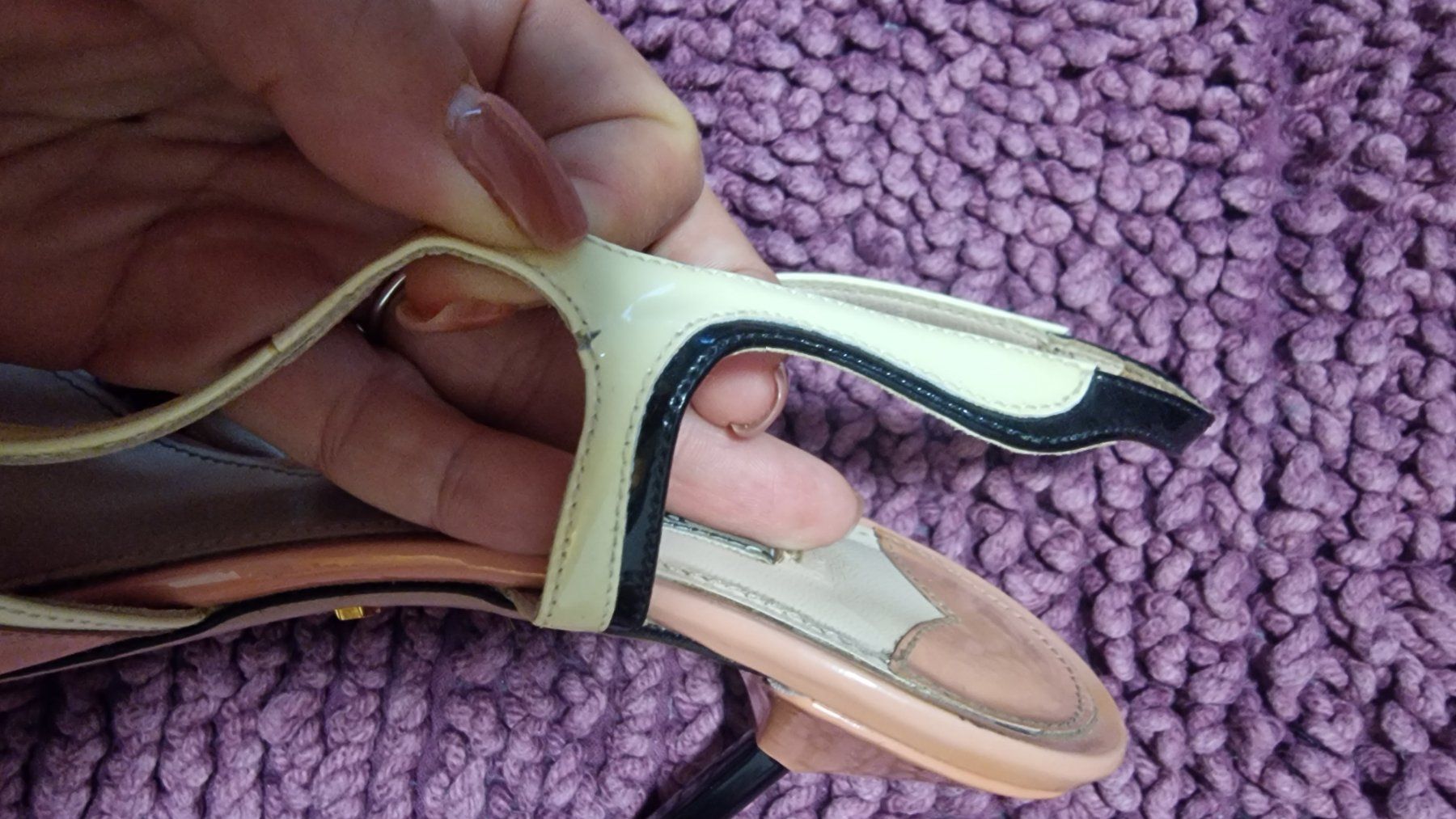 Prada Chaussures femmes: Prada Leder Sandalen – D'occasion à Wil SG par ral_dgc2 5